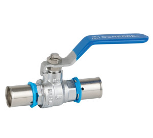 Valve for Pex and Multilayer pipe with press sockets